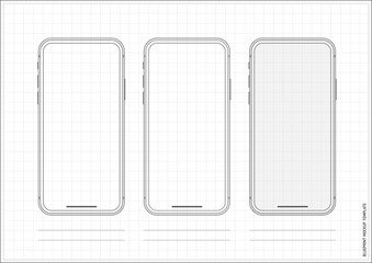 App Template Screen Development Mobile Phone App