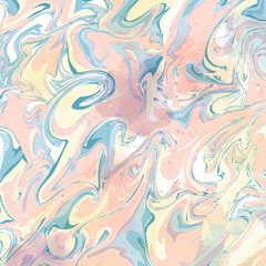 Abstract liquid pink marble effect background
