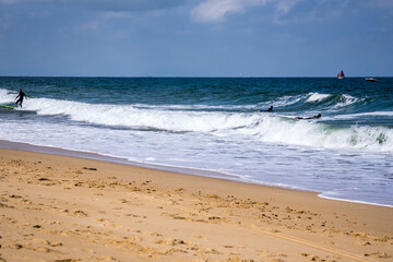 Summer background. Holiday on the beach. Paradise surf nature.