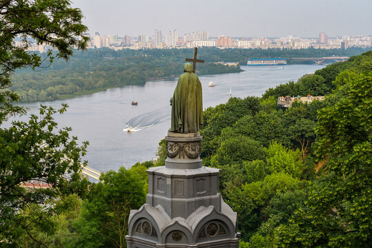 View from Vladimir's Hill in Kiev