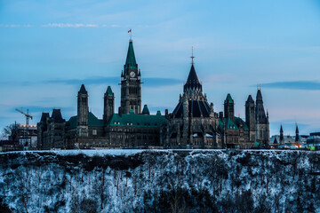 Fototapeta na wymiar Parliament Hill, Ottawa, Canada