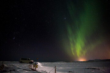 Polarlichter über Island
