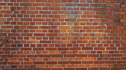 old red brick wall background, textured