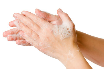 Hand washing flat