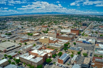Fototapeta na wymiar Downtown Pueblo, Colorado during Summer