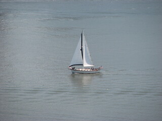 sailboat on the sea