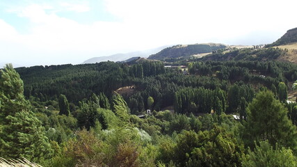 río, lago, parques, montañas, aves silvestresárboles