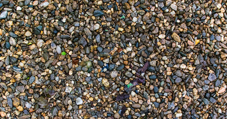 abstract texture with small pebbles 