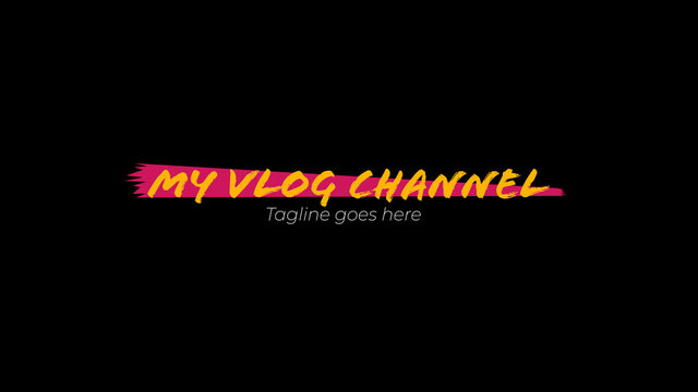 Background Paint Vlog Title