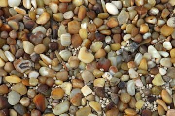 mixed pebbles background