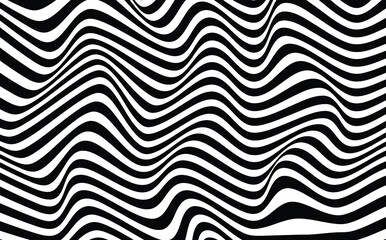 abstract wavy lines background