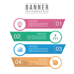 Fototapeta na wymiar Vector business Infographic. Template for cycle diagram, graph and presentation. Business concept with various options.