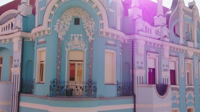 Historical Buildings Architecture Facade Aerial City Centre Town Square Oradea