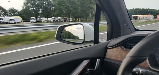 Tesla model X mirror