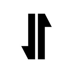 Download outline icon isolated. Symbol, logo illustration for mobile concept and web design.