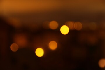 Street light abstract background 