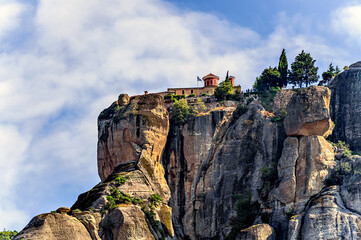 Fototapeta premium The Holy Monastery of St. Stephen, Meteora Greece