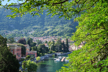 Village of Lenno in the shore of Lago Como