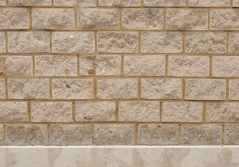 Wall of bricks. Background concept