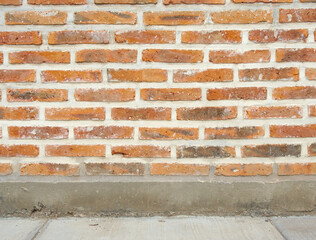 Wall of bricks. Background concept