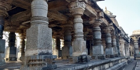 ancient ruins of the temple