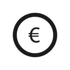 euro icon. euro vector design