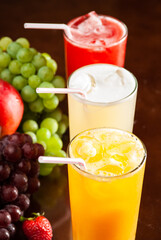 SUCOS DE FRUTAS GELADO
