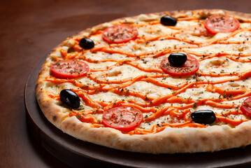 DELICIOSA PIZZA SABOR MARGUERITA