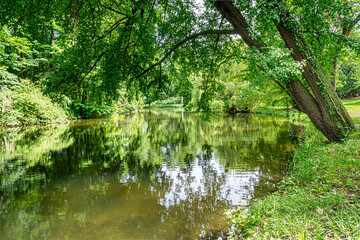 Impressions from the Royal Park Laxenburg South of Vienna. Former Summer Residence of The Habsburg Dynasty