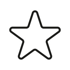 star icon. star vector design