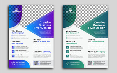 Creative Business Flyer Design Corporate flyer template