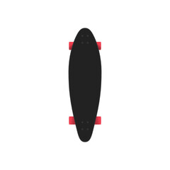 Skateboard Icon Vector Illustration Background