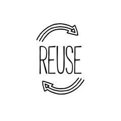 Reyuse inscription with two arrows.