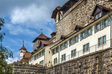 Obraz premium Aarburg Castle, Switzerland
