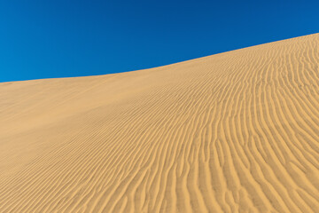 Sand dunes at Sandwich Harbour, Namibia