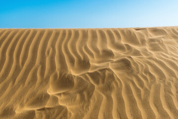 Sand dunes at Sandwich Harbour, Namibia