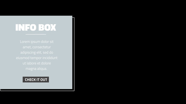 Square Info Box