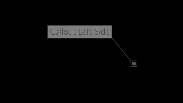 Callout Left Side
