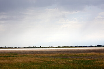 landscape wide plain cloud scenery horizon