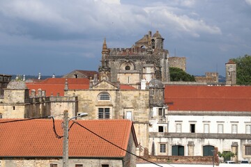 Naklejka na ściany i meble Templar monastery in Europe