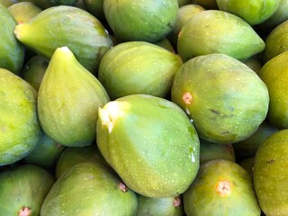 Delicious fresh raw fig fruits freshly collected, in Puglia