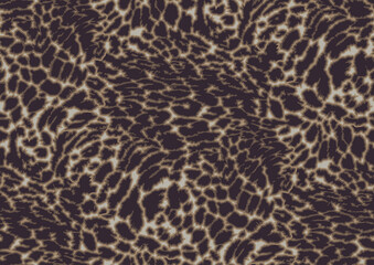 Bold abstracted leopard skin seamless pattern design. Jaguar, leopard, cheetah, panther animal print. Seamless camouflage