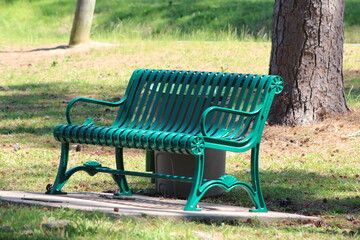 bench in the park
