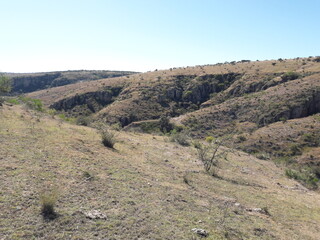 Hiking landscape Guanajuato Mexico 2019