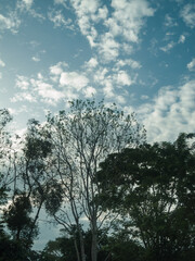 sky and clouds in costa rica