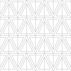 Triangle Geometrical Pattern Seamless Repeat Background.