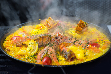 grilled seafood moqueca