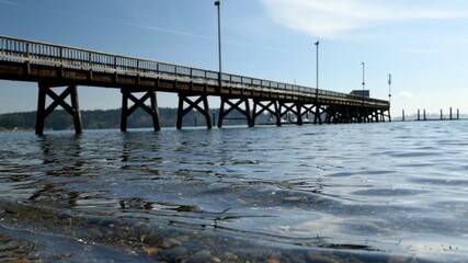 pier on the beach