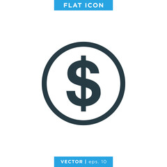 Money icon design template