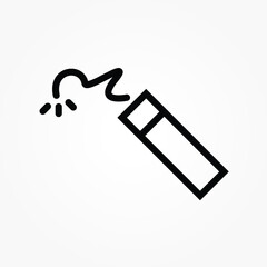Dynamite icon line style vector